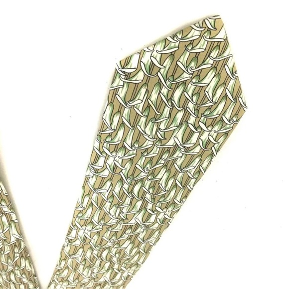 HERMES Multicolor 100% Silk Tie authentic EUC - Picture 2 of 8